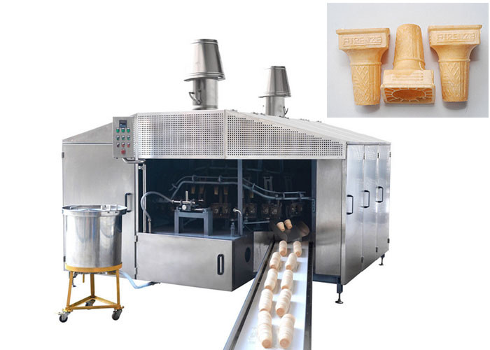 Rolled Sugar Ice Cream Cone Making Machine 5400-6000 Cones/Hour