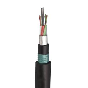 Wholesale Anti Rodent 48core G.652D Direct Buried Fiber Optic Cable GYTA53 from china suppliers