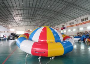 Wholesale Ocean Disco Boat Inflatable Towable Tube / Floating Spinner Boat from china suppliers