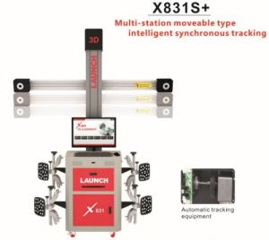 Wholesale 3D 4 Post Car Alignment Lifts Platform Fixed Height 32'' Display Original LAUNCH X831T from china suppliers