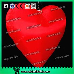 Wholesale 100cm Marriage Proposal Inflatable LED Lighting Oxford Cloth Loving Heart from china suppliers