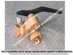 37NF-65A sea water tank depth sounding self-closing valve, self-closing