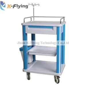 Wholesale Equipment Rescue Clinical Treatment Medical Trolley Cart With Drawer from china suppliers