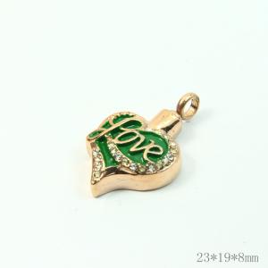 Wholesale Fashion New Unique Design Stainless Steel Perfume Bottle Chain Necklace Pendant LPP26-2 from china suppliers