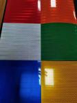 PMMA Acrylic Screen Printing Prismatic Reflective Sheeting Vinyl For Road