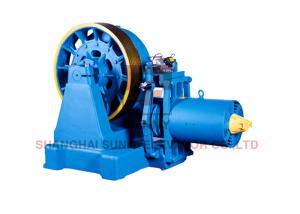 Wholesale Load 5000kg Traction Elevator Components Freight Elevator Lift Traction Motor from china suppliers