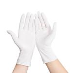 Cheap no powder nitrile vinyl nitrile gloves work safety laboratory synthetic