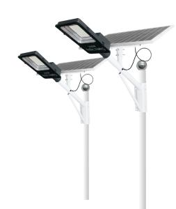 Wholesale 3500Lm 5000mA Solar Street Light Project , 80W Solar Backyard Light Time Control from china suppliers