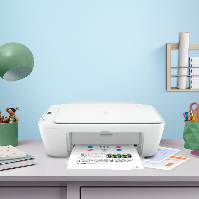 HP DJ 2720 Wireless Color Inkjet Printer for Student Home Printing Scanning and Copying