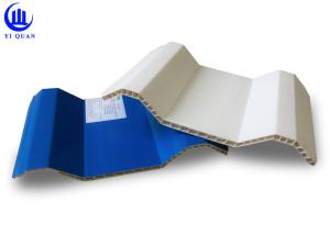 Wholesale Double Wall PVC Corrugated Hollow Core Plastic Sheets Blue Weatherproof 10mm Thickness from china suppliers