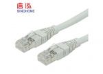 Bare Copper Bulk CAT6 Shielded Cable HDPE Insulation 250V AC 2A