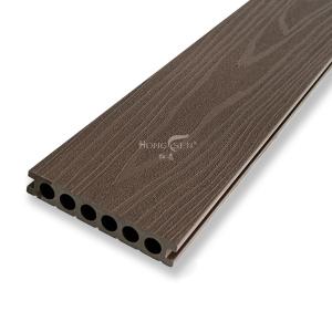 Wholesale Rosewood Antislip WPC Co Extrusion Decking 140mm X 25mm Clip Or Screw from china suppliers