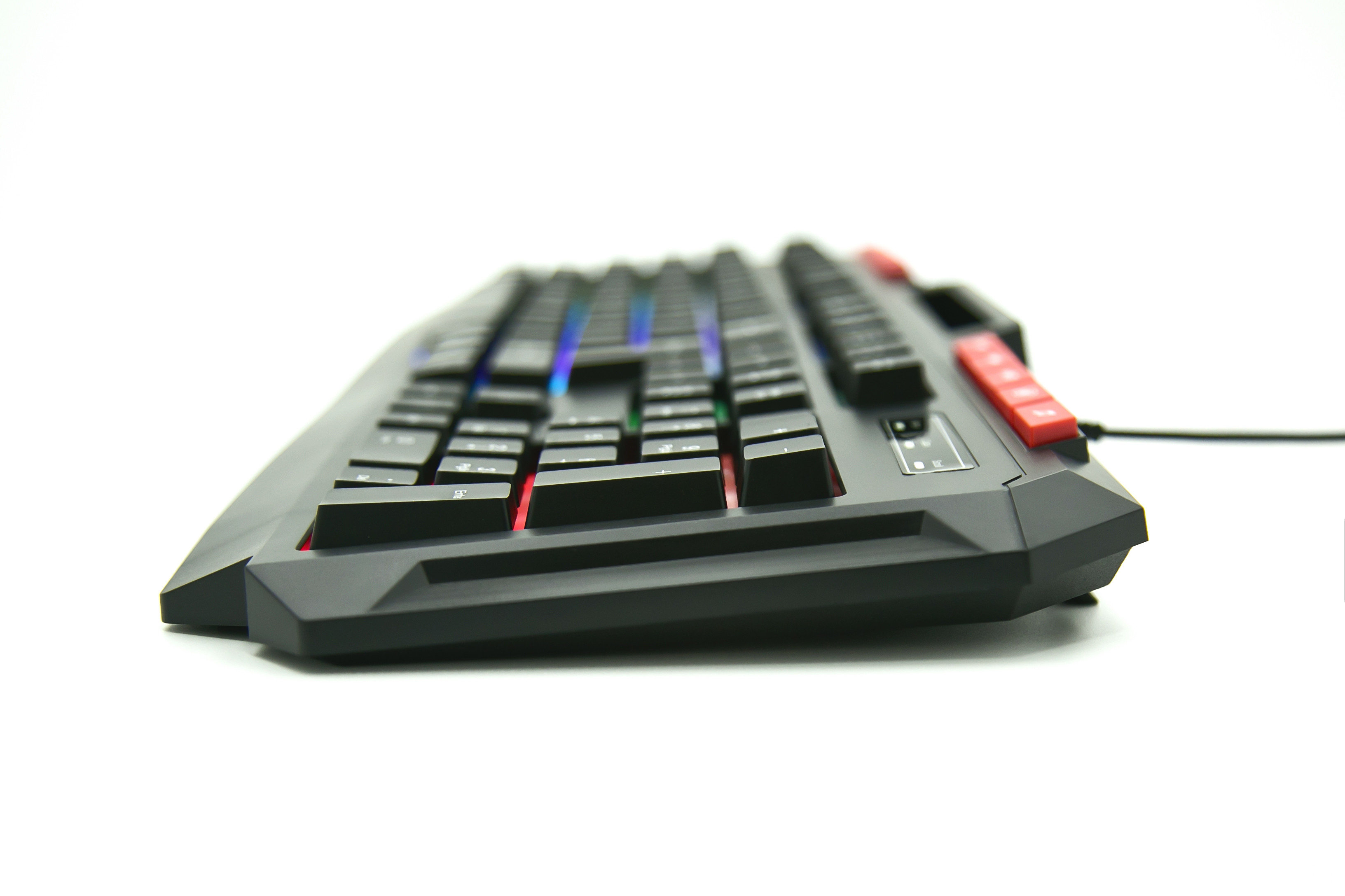 Customizable Portable Rainbow Backlit Gaming Keyboard With 104 Keys And 10 Hotkeys For Users Seeking Efficient Work