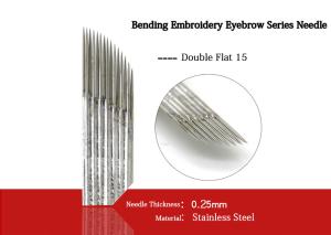 Wholesale Permanent Make Up Microblading Flexible Blades , Dia 0.25mm Permanent Makeup Tattoo Kit from china suppliers