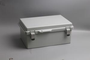Wholesale 300x200x130mm / 11.02&quot;x7.48&quot;x5.51&quot; Watertight Enclosure with Hinged and Stainless Steel Latching Lid from china suppliers