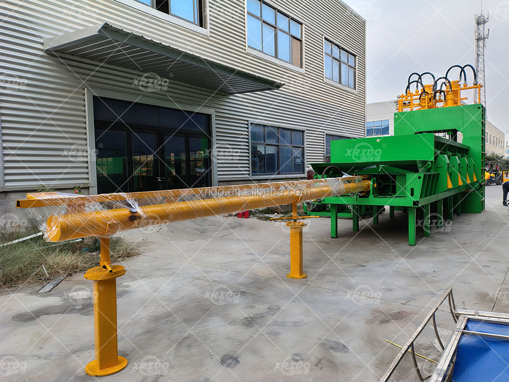 3-5T/H Fully Automatic Hydraulic Scrap Gantry Shear Machine