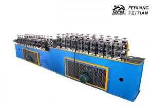 Wholesale Blue Roller Shutter Door Roll Forming Machine Continuous PU Sandwich Panel Production Line from china suppliers