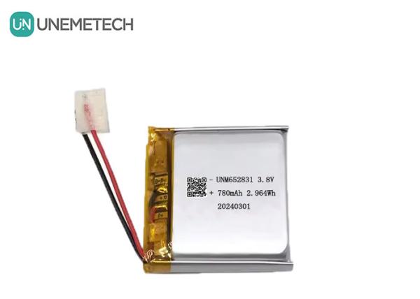 4.35V High Voltage Li Ion Battery 682531 780mAh 3.8V Wearable Device Battery CE
