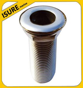 Wholesale Stainless Steel Sea Drains plug with hose connection for Boat/Yacht/Ship from china suppliers