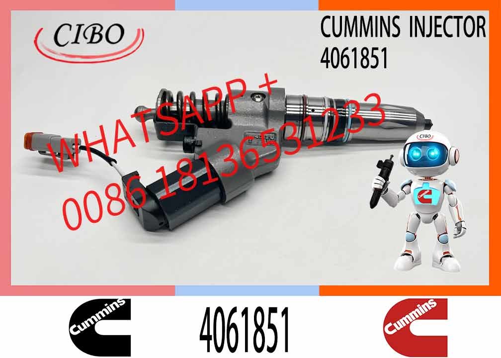 M11 Common Rail Injector Diesel Engine Parts 4061851 Fuel Injector For Cummins