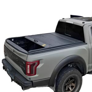 Wholesale Manual Pickup Truck Bed Aluminum Hard Retractable Tonneau Cover for Ford from china suppliers