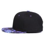 Unisex Purple Starry Sky Printing Hip-Hop Hats Fashion Spring Autumn Outdoor