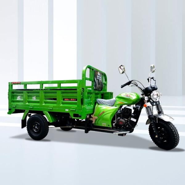 1000Kg Motorised Tricycle Three Wheel Cargo Motorcycle with 12V Electric and