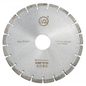 China D300mm Sintered Stone Cutting Wheel U Slot Diamond Saw Blade for High Cutting Speed on sale