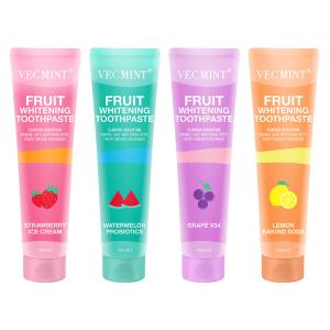 Wholesale New Arrival Fruit Whitening Colorful Toothpaste 100ml from china suppliers
