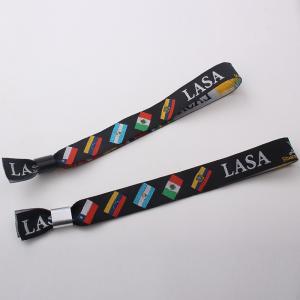 Wholesale Fashionable Custom Wrist Band With Polyester / Satin Material from china suppliers