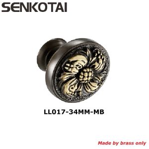 Buy cheap Antique Brass furniture knob for Cabinet Hardware Round Knob with Dia32mm,34mm from wholesalers