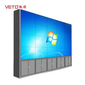 Wholesale 4x4 Commercial LCD Advertising Display 49 Inch Seamless 4K 6ms Responding Time from china suppliers