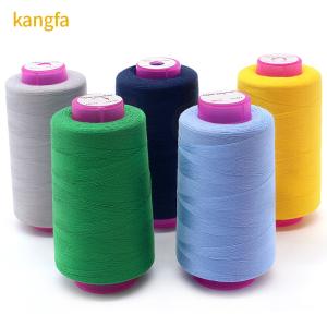 Wholesale 3000 Yards Black Sewing Thread 2 Pack 100% Polyester Spools for Knitting and Handmade Products MERCERIZED from china suppliers