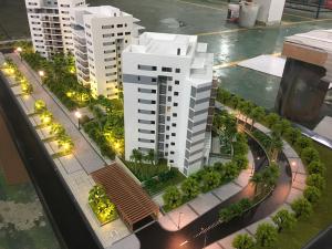 Wholesale Mini Acrylic Architecture Model American Apartment Style Laser Cut Technic from china suppliers
