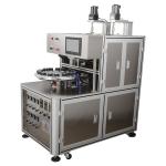 Accurate Cosmetic Cream Filling Machine Double Color Cream Jar Filling Machine