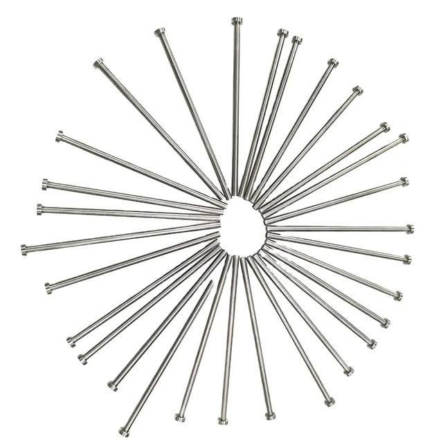 Precision Plastic Mould Parts Core Pins Injection Molding Thread Grinding For Medical
