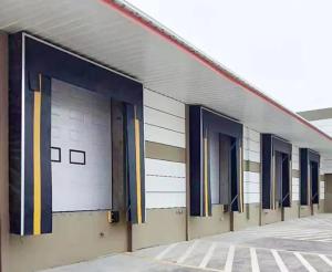 Wholesale Steel Inflatable Dock Shelter With Easy Installation Excellent UV / Weather Resistance Cold Storage Door For Food from china suppliers