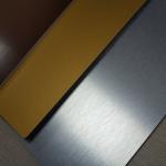 Durable Exterior Wall Cladding , Copper Aluminium Composite Panel Building