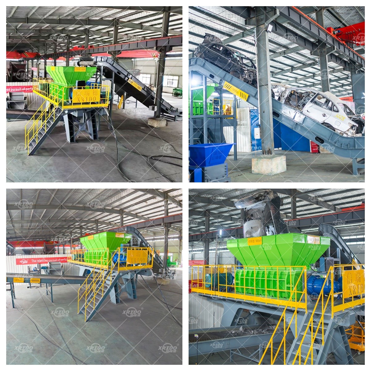 Scrap Metal Shredder for Sale Industrial Scrap Metal Double Shaft Shredding Machine