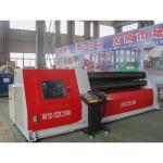 CNC Hydraulic Sheet Metal Steel 4 Roller Plate Rolling Machine Cone Bending