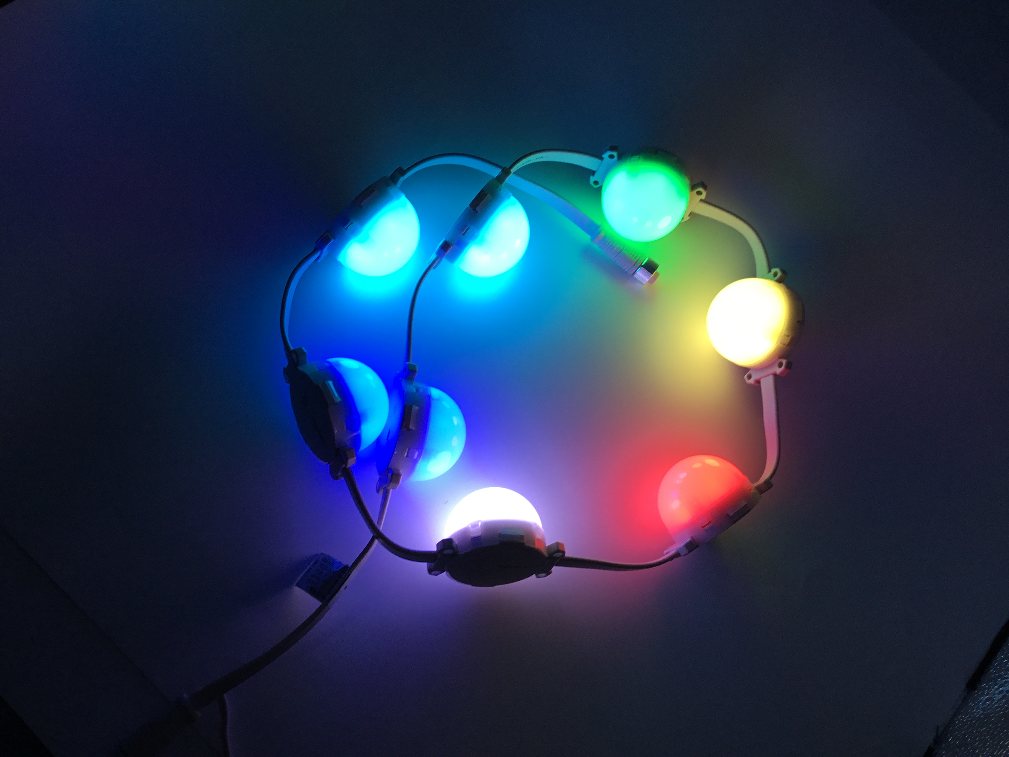 512 Dot RGBW Chip Led Pixel Lights 24 Volt Ip65 Pc Waterproof