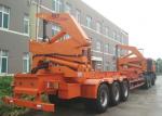 CIMC 40ft side loader trailer container sideloader trailer with tri axles for
