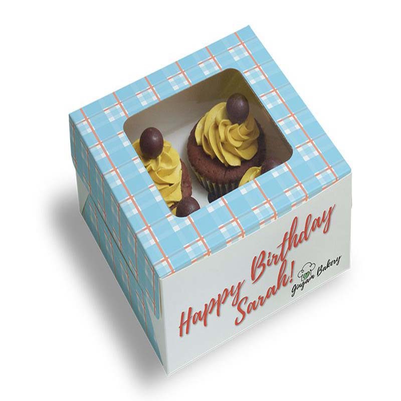Custom crisp biscuit paper box Flaky pastry packaging box Luxury shortcake gift box