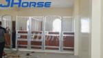 12ft Steel Portable Horse Box Stalls Prefab Horse Stables Weather Proof
