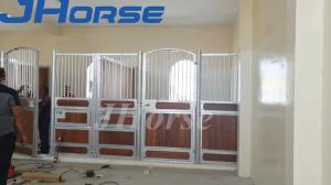 Wholesale 12ft Steel Portable Horse Box Stalls Prefab Horse Stables Weather Proof from china suppliers