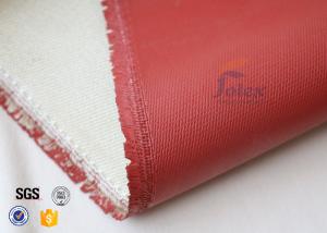 Wholesale 1200℃ Red Silicone Coated High Silica Fabric For Thermal Insulation Materials from china suppliers