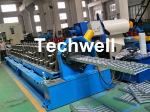 China 15 KW Forming Motor Power Cold Roll Forming Machine For Producing Steel Cable Tray Profile Sheets on sale
