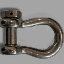 Wholesale 1t-10t 300 series Stainless Steel Bow Shackles Customizable size rustproof from china suppliers