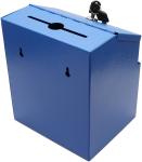 Lockable Metal Donation Suggestion Key Drop Box Express Checkout Box