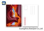 PET Seascape Pantone Color 3D Lenticular Printing Postcards For Greeting 10.5 X